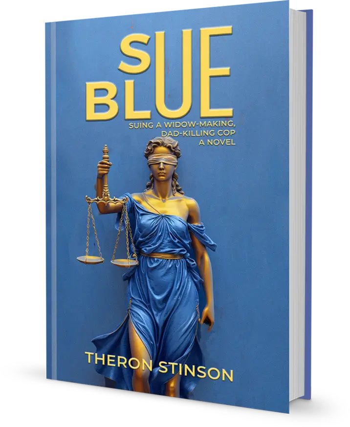 Sue Blue is a gripping legal drama By Author Robert Fussell Bookcover