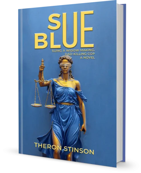 Sue Blue is a gripping legal drama By Author Robert Fussell Bookcover